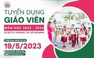 Ánh Thái Dương Tuyển Dụng Viên Chức Giáo Dục 2024 Tphcm